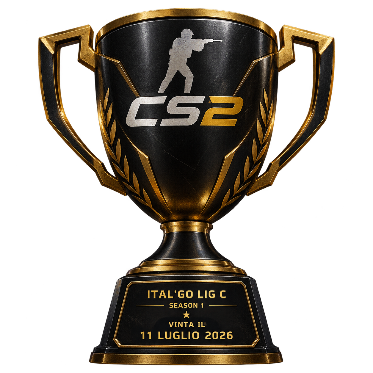 Grafica celebrativa della coppa ITAL’GO LIG C Season 1